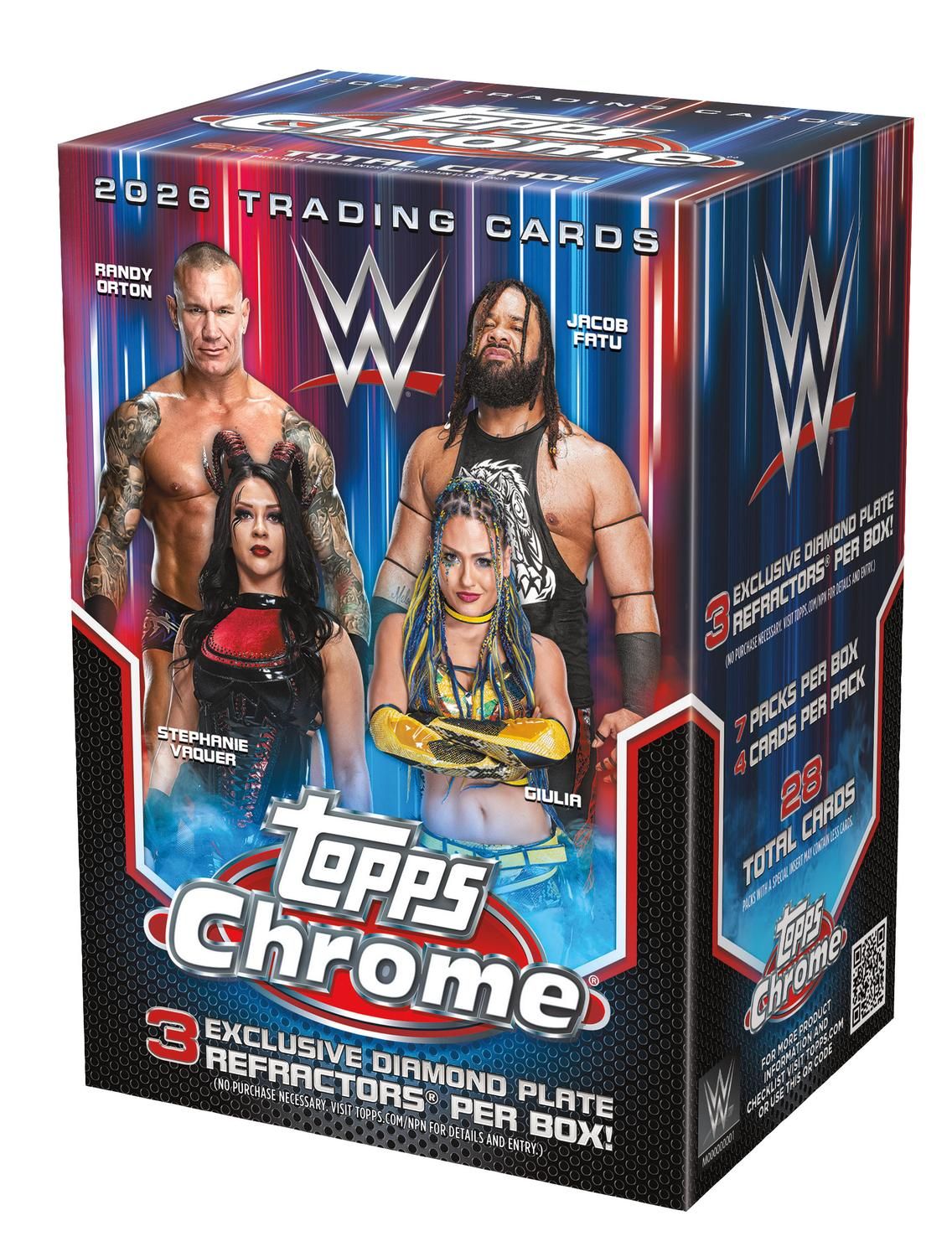 2026 Topps Chrome WWE Value Box