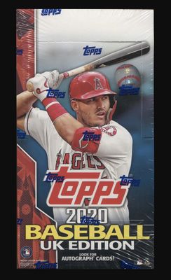 2020 Topps Baseball UK Edition Hobby Box