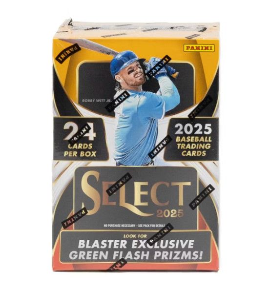 2025 Panini Select Baseball Blaster Hobby Box (Orange Flash)