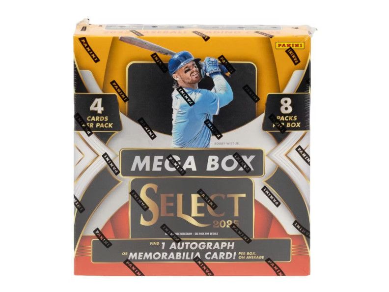 2025 Panini Select Baseball Mega Box