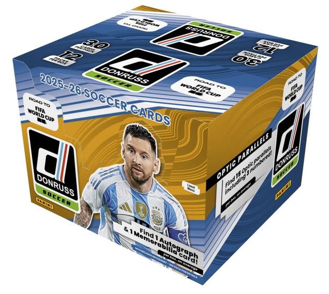 2025/26 Panini Donruss Road to FIFA World Cup Soccer Hobby Box