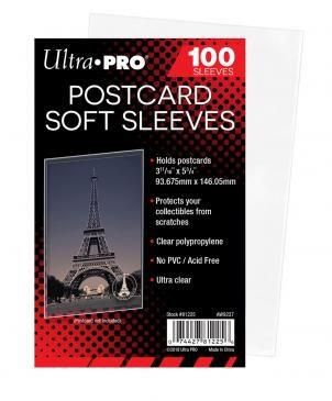 Ultra Pro Postcard  Sleeves 100 Pack