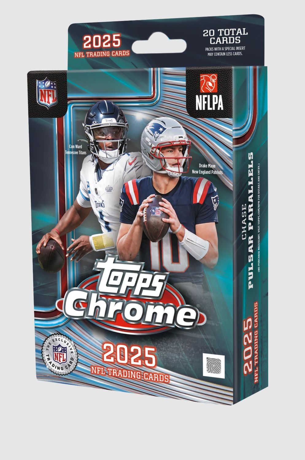 2025 Topps Chrome Football Hanger Box