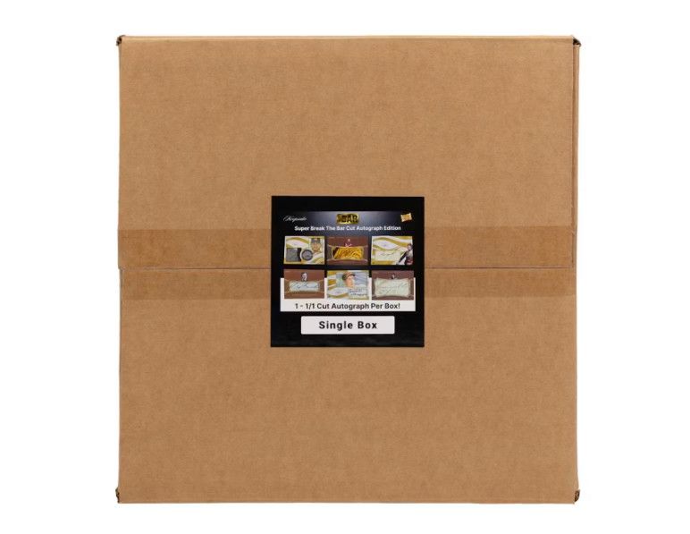 2026 Keepsake Super Break The Bar Cut Autograph Edition Hobby Box