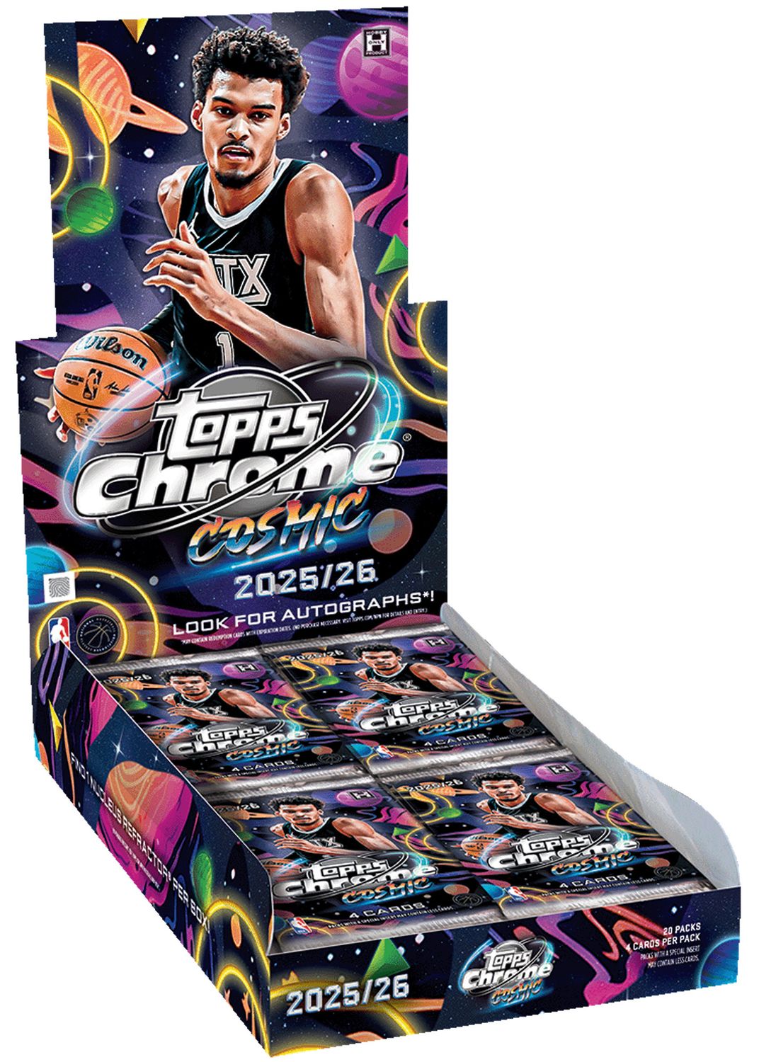2025/26 Topps Chrome Cosmic Basketball Hobby Box