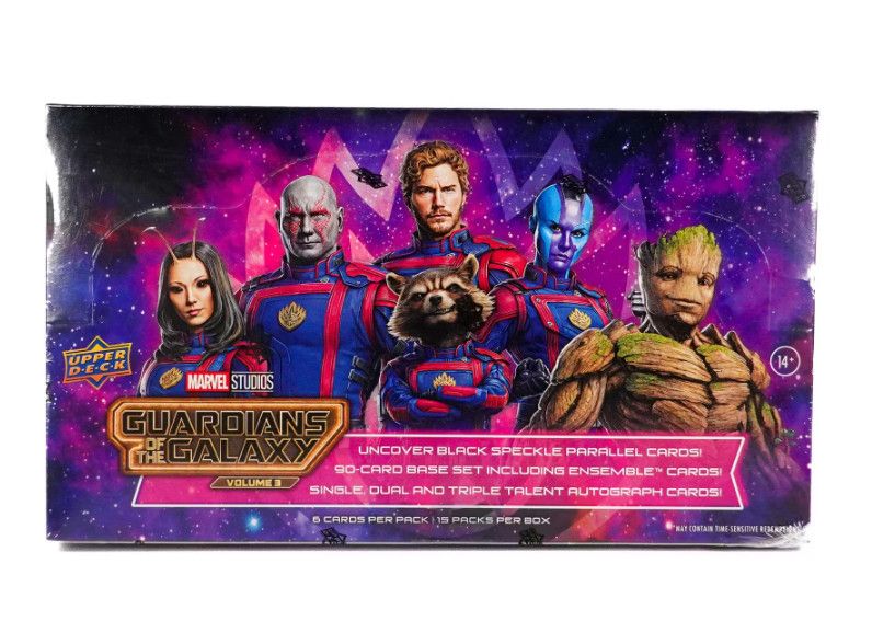 2024 Upper Deck Marvel Studios Guardians of the Galaxy Volume 3 Hobby Box