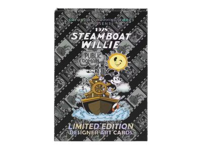 2026 Saturday Morning Cartoons Steamboat Willie Trading Cards Hobby Box