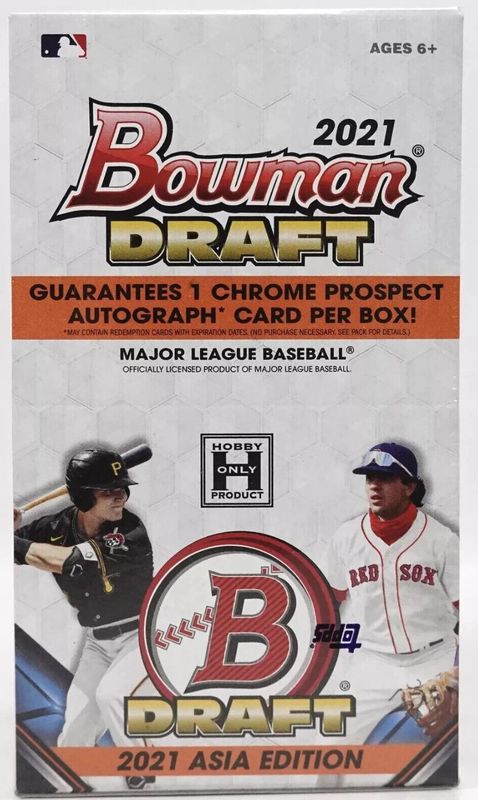 2021 Bowman Draft Baseball Asia Edition Hobby Box