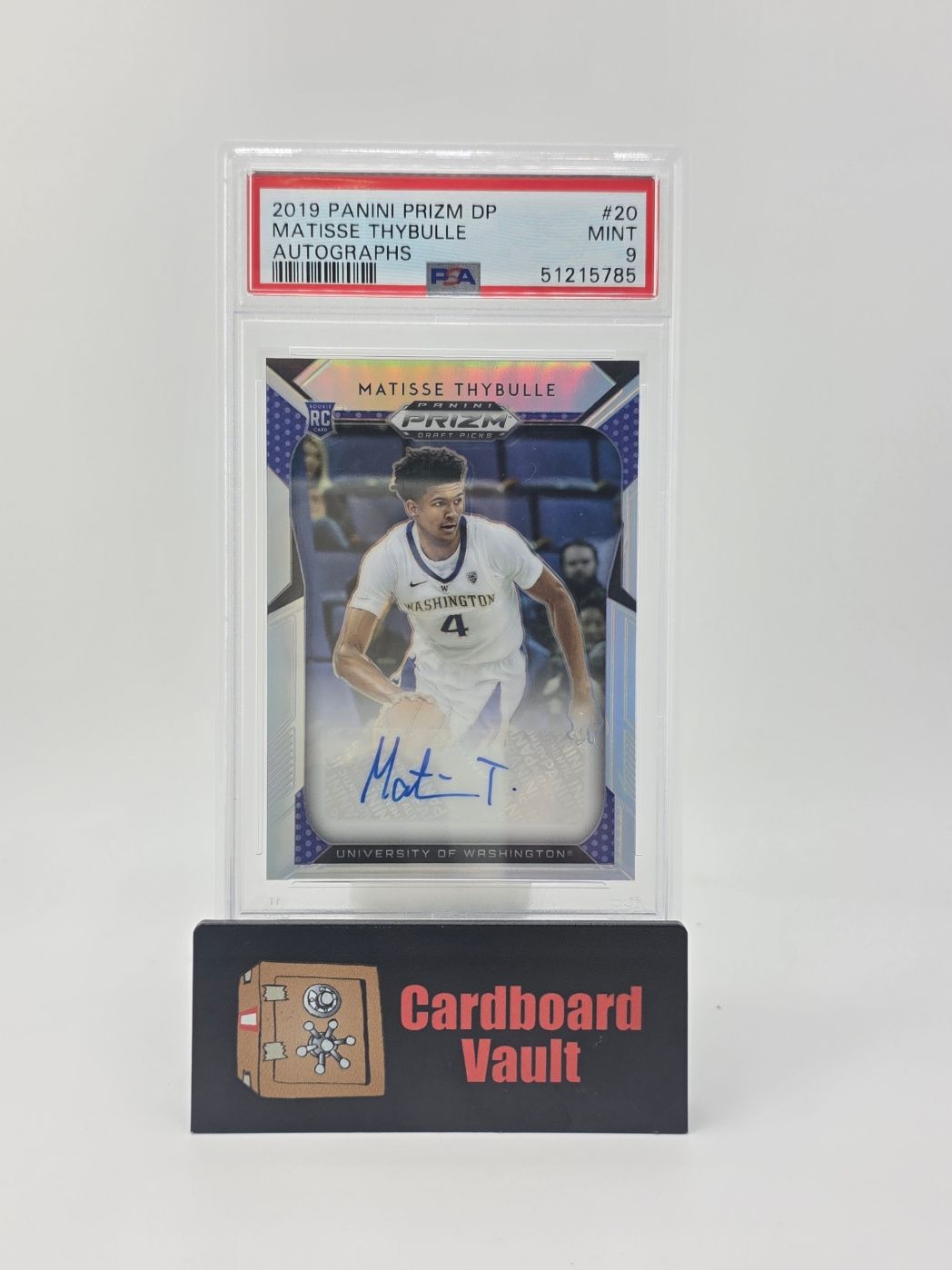 2019 Panini Prizm Draft Picks Matisse Thybulle Autographs #20 PSA 9 51215785