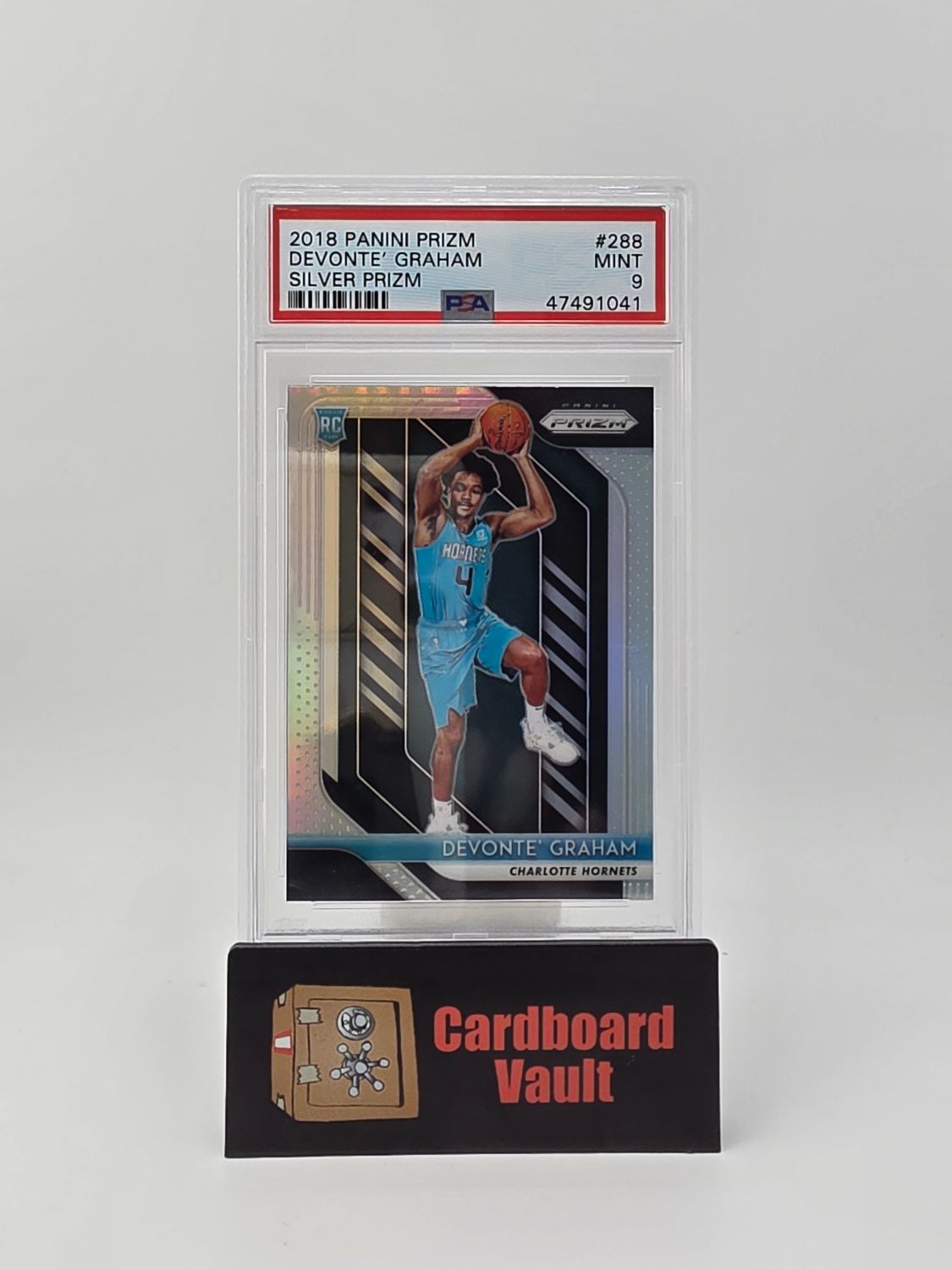 2018 Panini Prizm Devonte Graham #288 Silver Prizm PSA 9 47491041