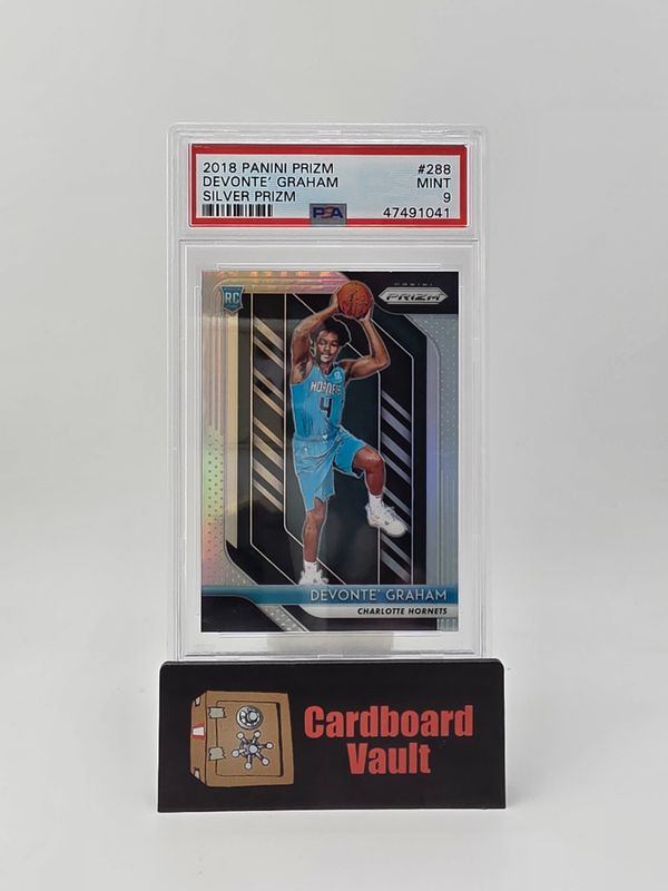 2018 Panini Prizm Devonte Graham #288 Silver Prizm PSA 9 47491041