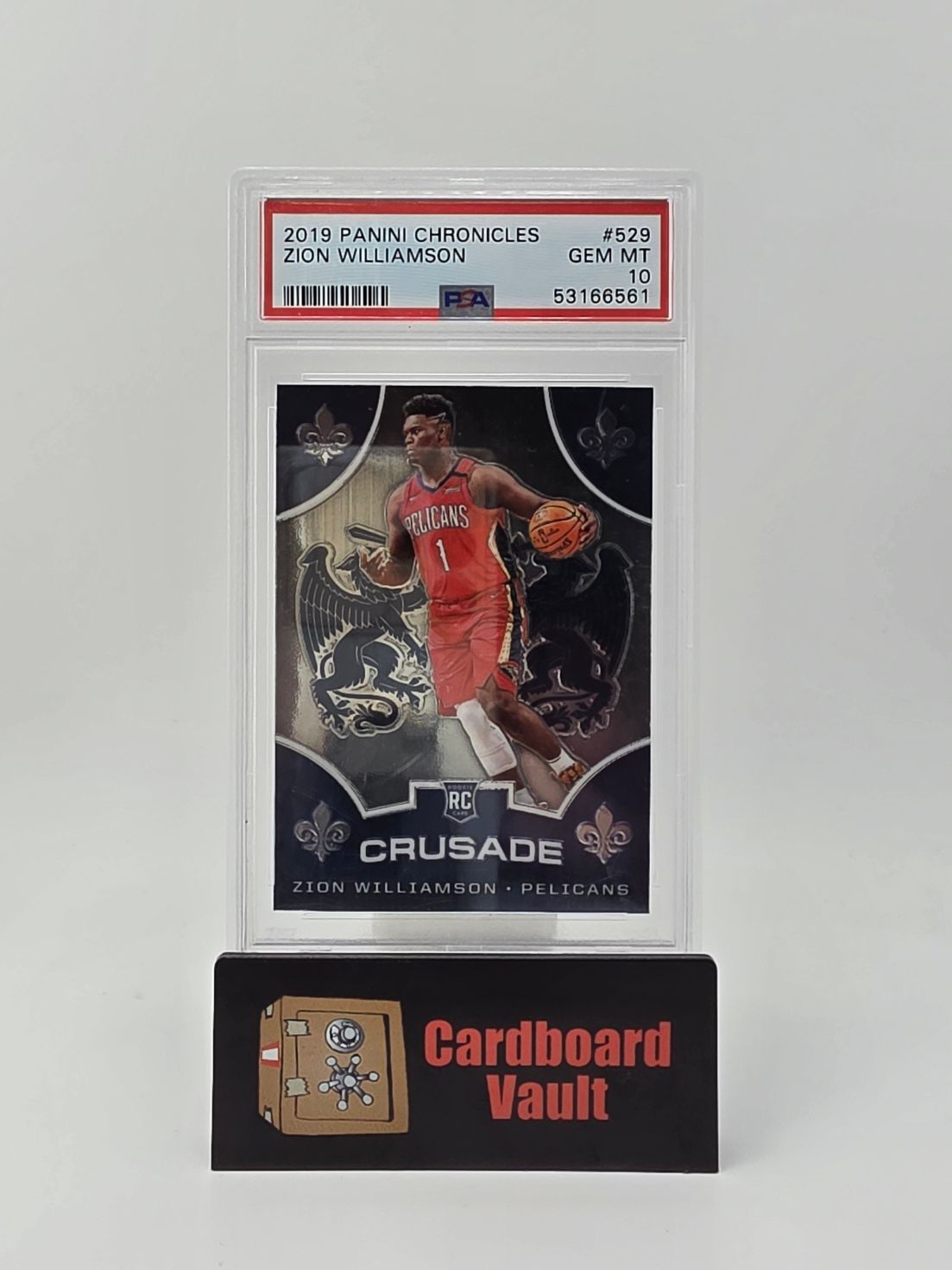 2019 Panini Chronicles Zion Williamson  Crusade #529 PSA 10 53166561