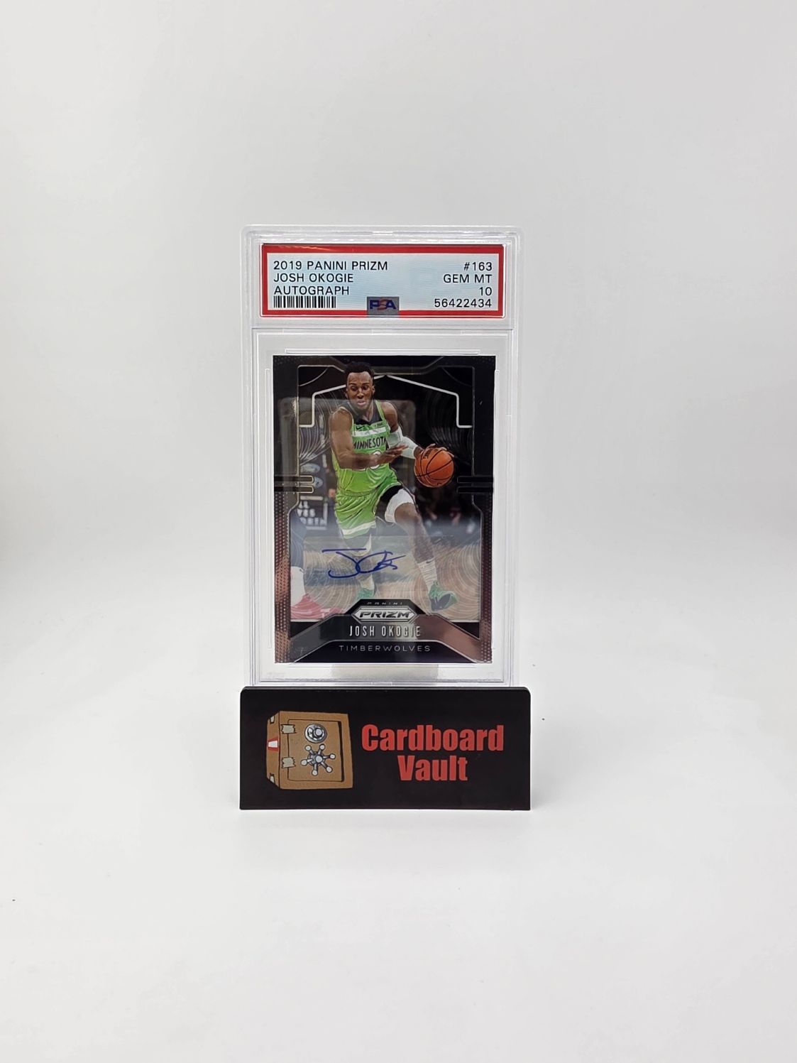 2019 Panini Prizm Josh Okogie Autograph #163 PSA 10 56422434