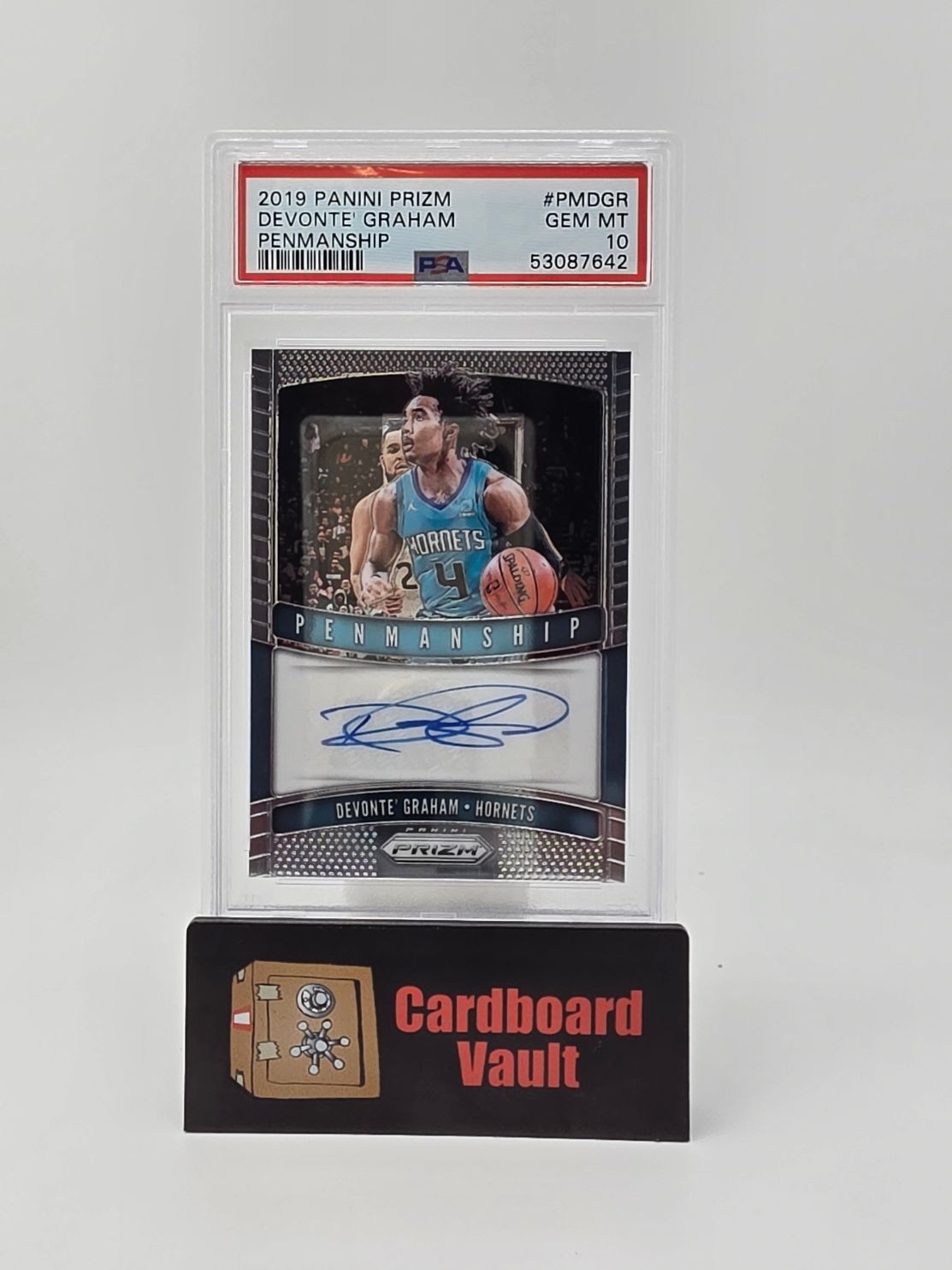 2019 Panini Prizm Devonte Graham Penmanship Autograph #PM-DGR PSA 10 53087642