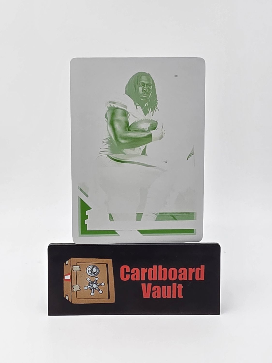 2020 Panini Plates And Patches Alexander Mattison #331 Rated Rookies Autograph Orange Yellow Plate 1/1