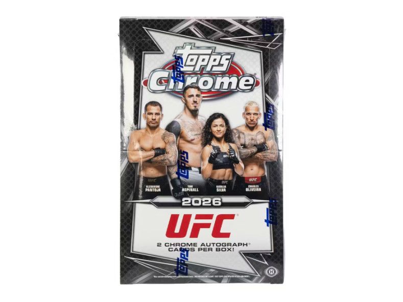 2026 Topps Chrome UFC Hobby Box