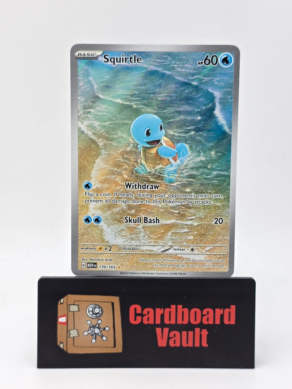 2023 Pokémon Squirtle Full Art 170/165