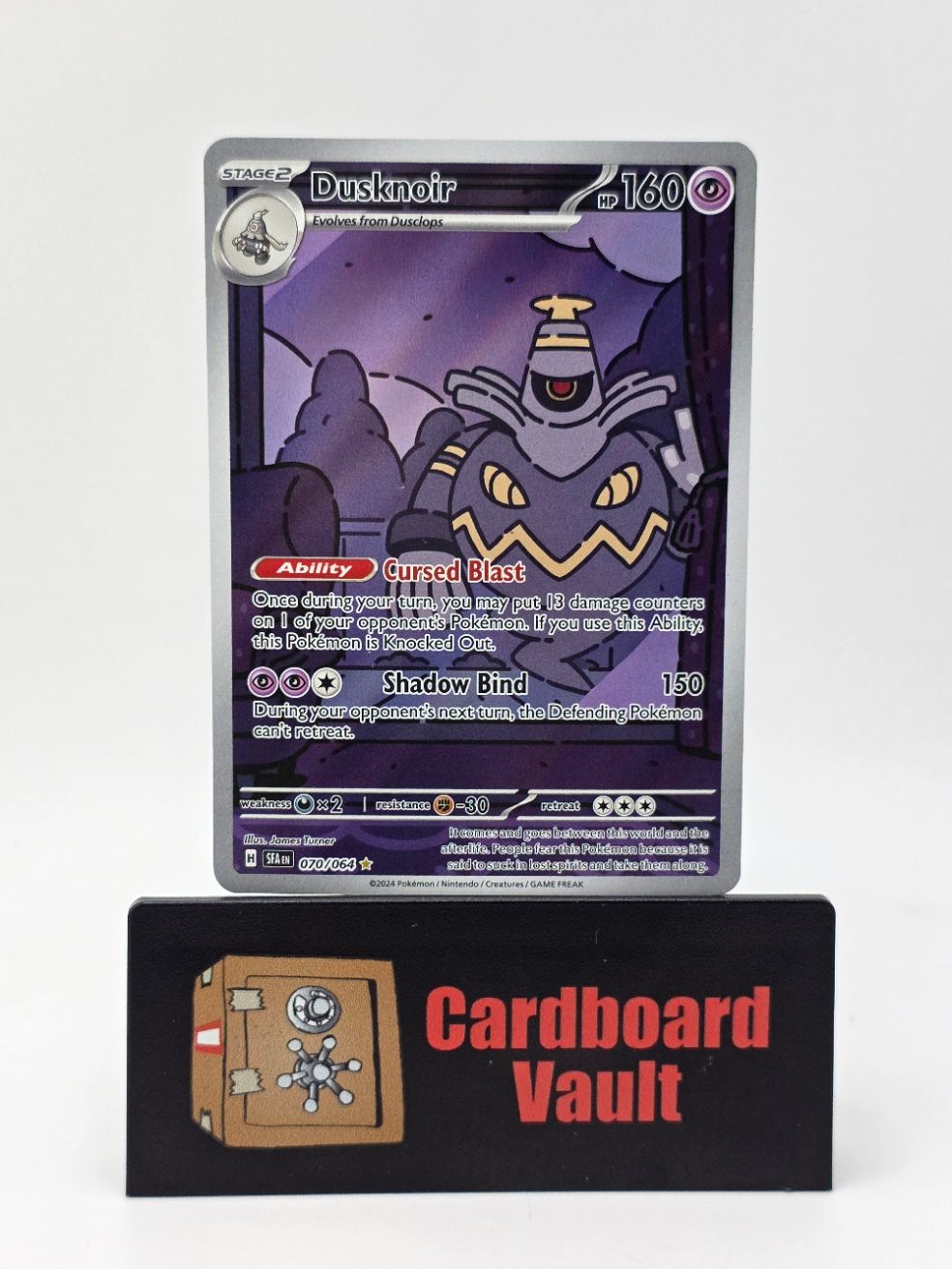 2024 Pokémon Dusknoir Full Art 070/064