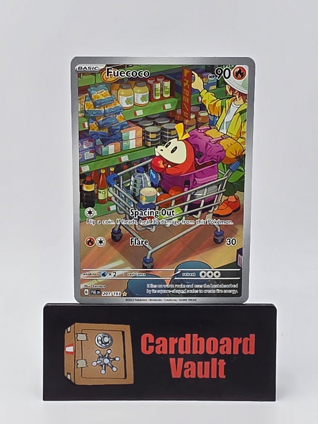 2023 Pokémon Fuecoco Full Art 201/193