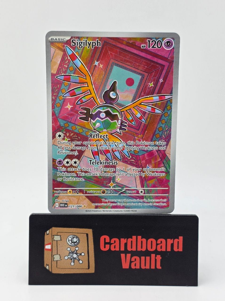 2025 Pokémon Sigilyph Full Art 121/086