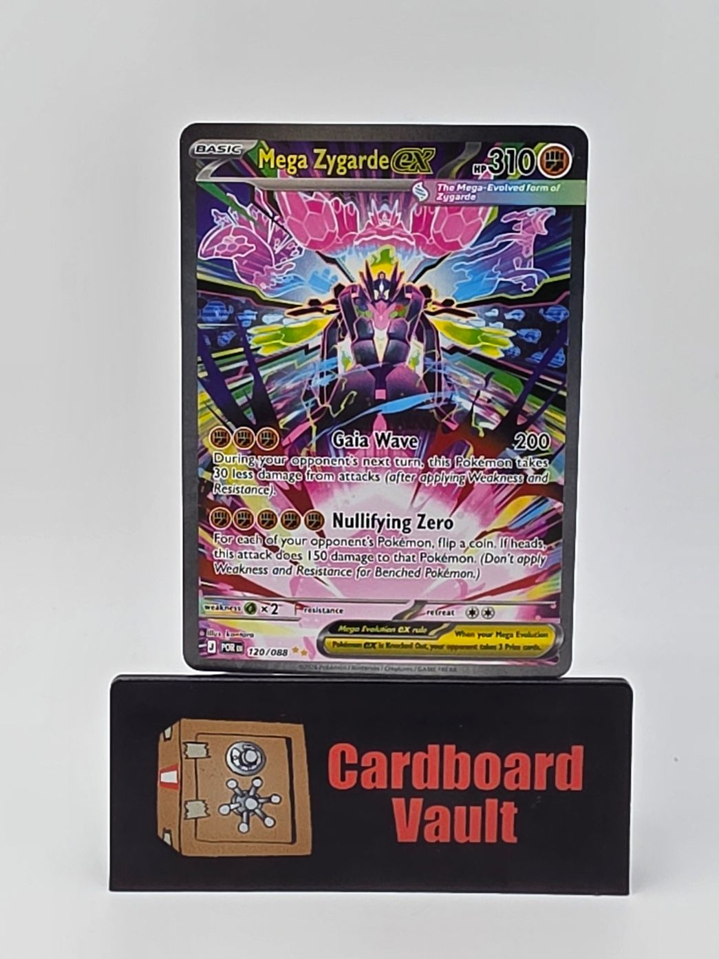2025 Pokémon Mega Zygarde ex 120/088 Full Art