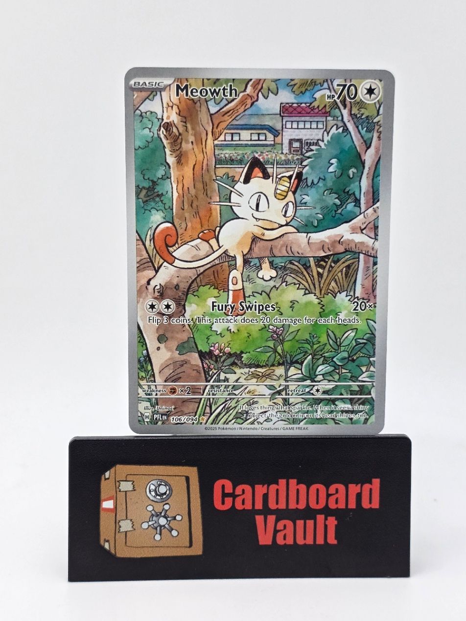 2025 Pokémon Meowth 106/094 Full Art
