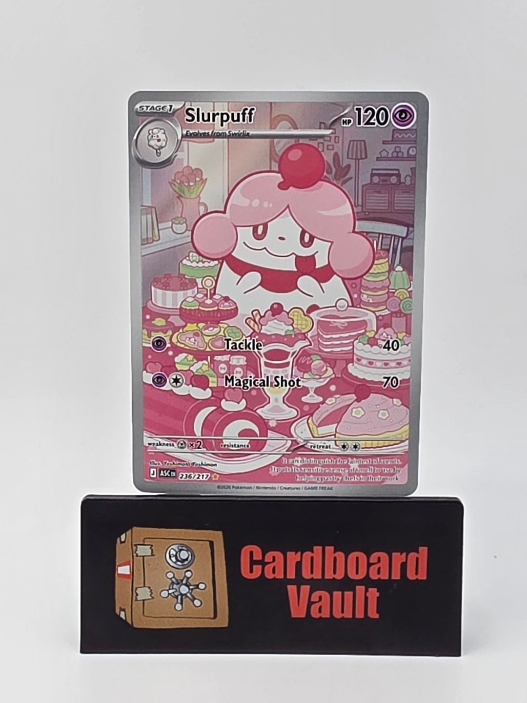2025 Pokémon Slurpuff 236/217 Full Art