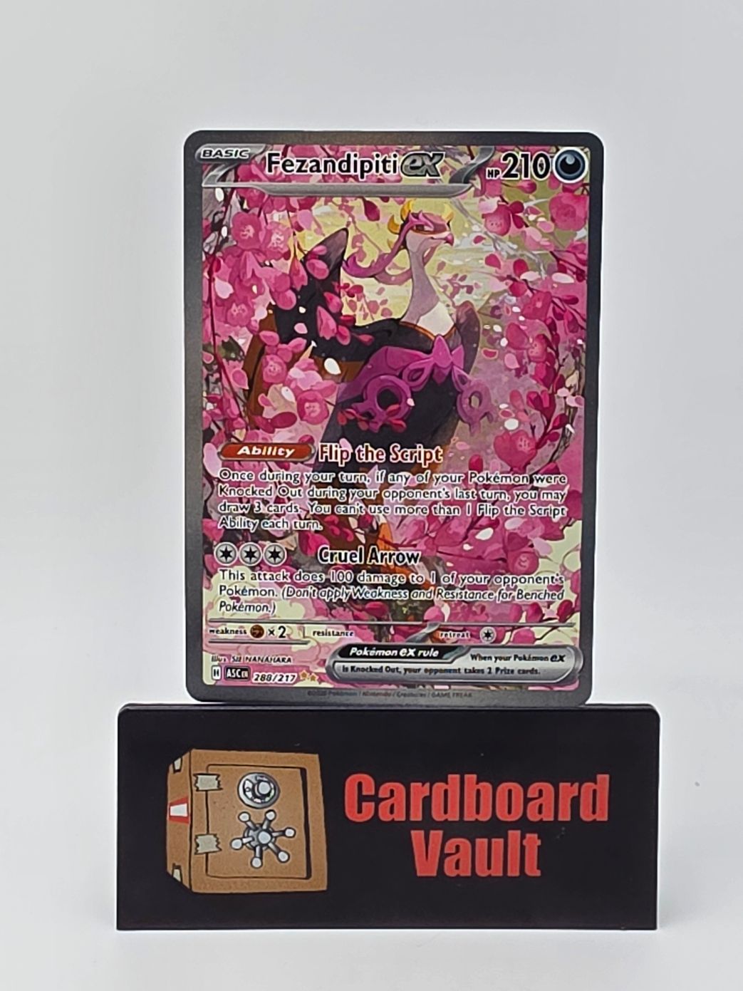 2025 Pokémon Fezandpiti ex 288/217 Full Art