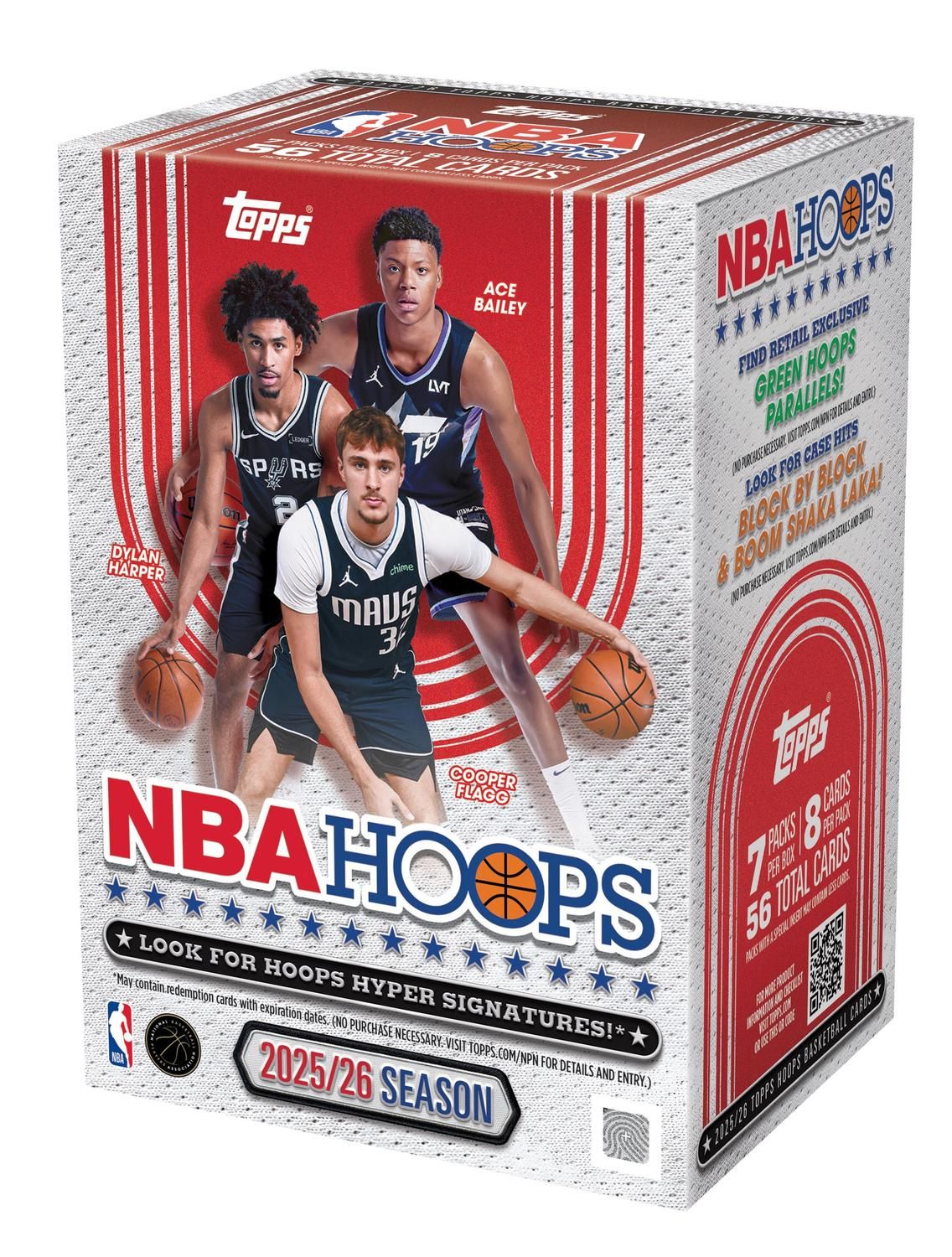 2025-26  Topps NBA Hoops Value Box