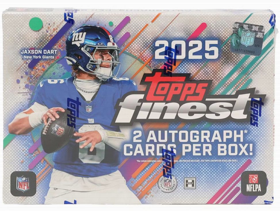 2025 Topps Finest Football Hobby Box