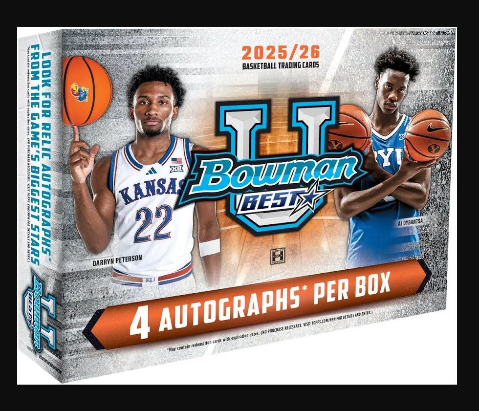 2026 Bowman Best University Basketball Hobby Box