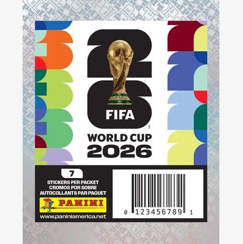 2026 Panini World Cup Soccer Sticker Pack