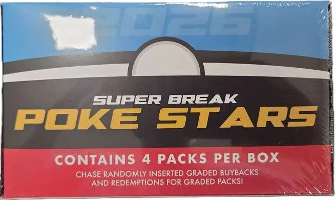 Pokémon 2026 Super Break Poke Stars Edition Box