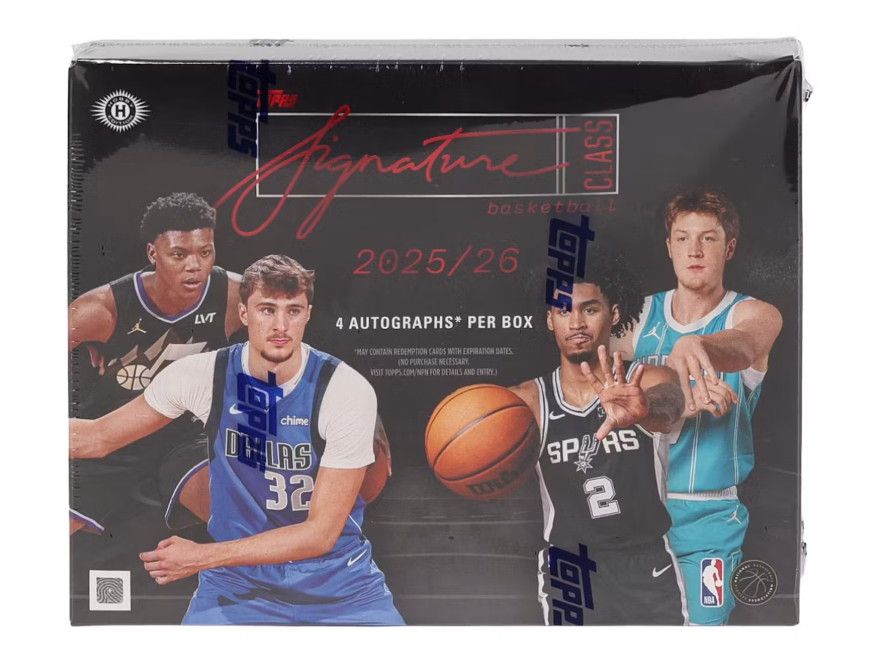 2025-26 Topps Signature Series Basketball Jumbo Box