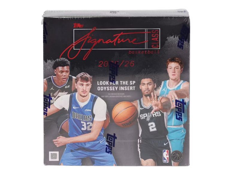 2025-26 Topps Signature Series Basketball Mega Box