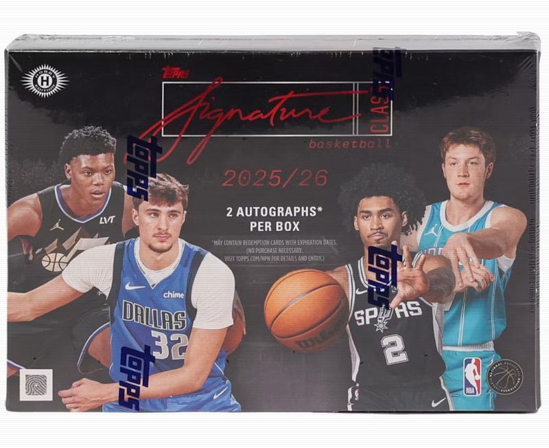 2025-26 Topps Signature Class Basketball Hobby Box