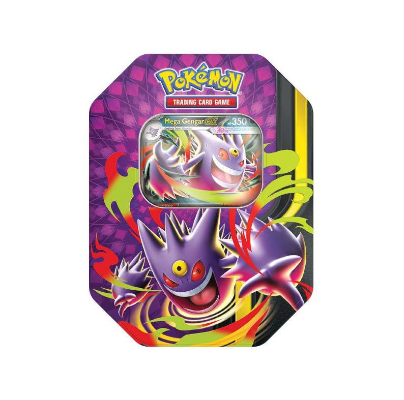 Pokémon Mega Moonlit Gengar ex Tin