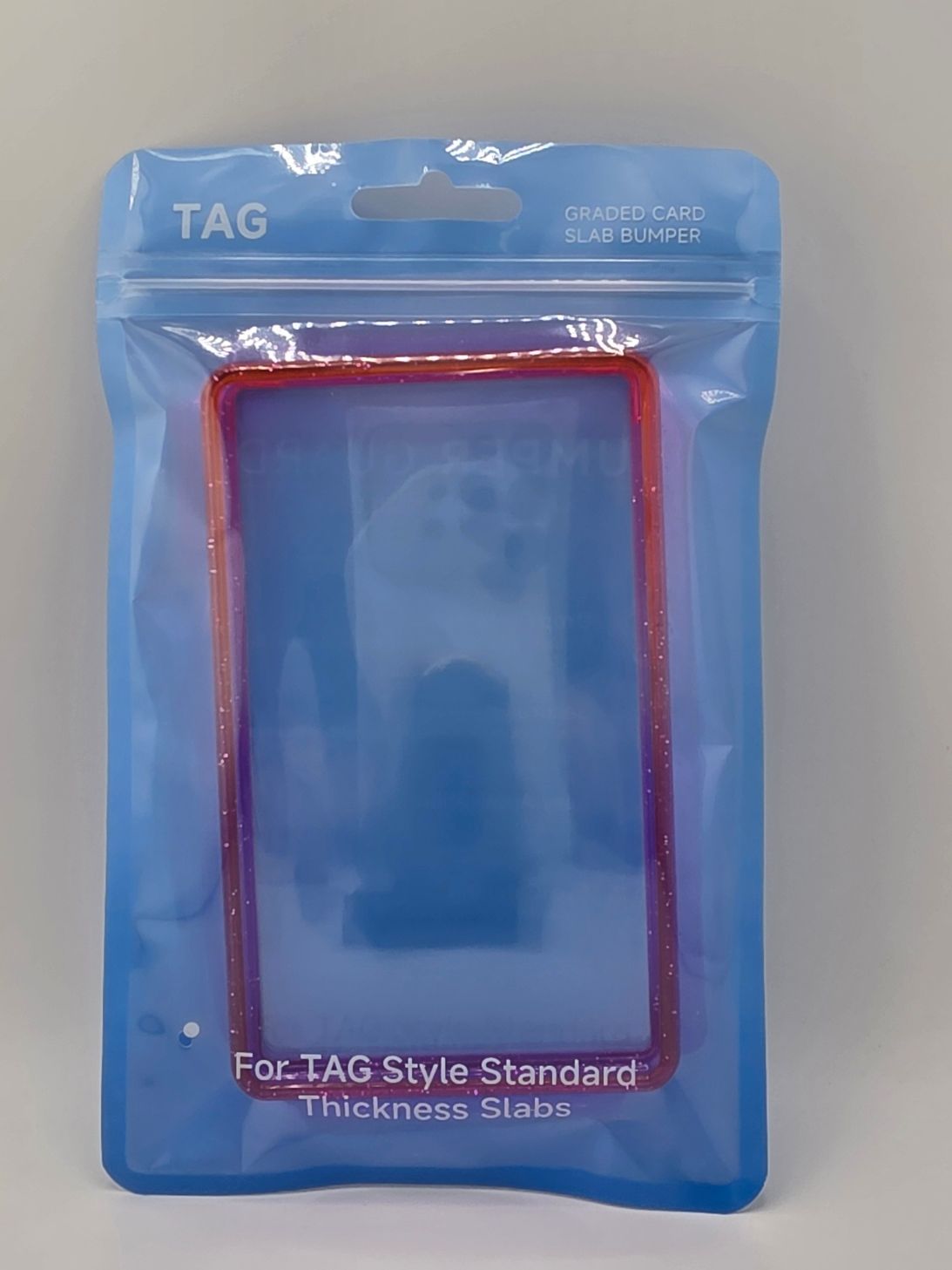 TAG Graded Slab Bumper Pink And Purple Sparkle Ombre (Case Only)