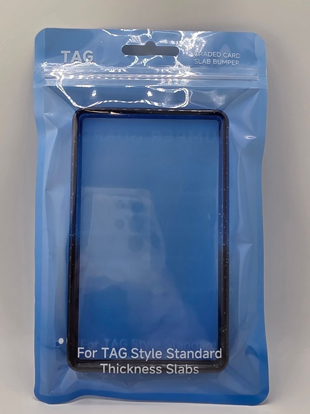 TAG Graded Slab Bumper Blue And Black Sparkle Ombre (Case Only)