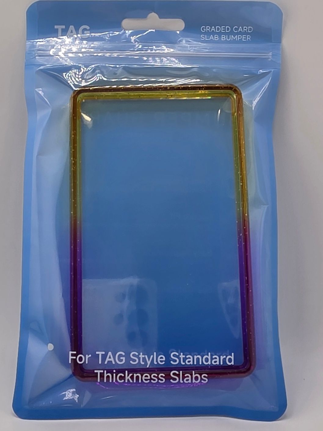 TAG Graded Slab Bumper Yellow and Purple Sparkle Ombre (Case Only)