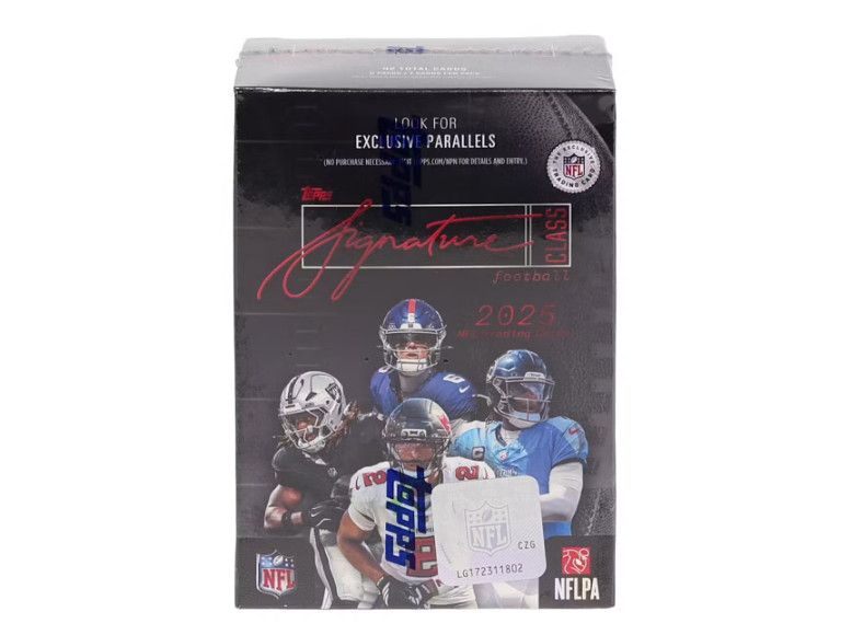 2025 Topps Signature Class Football Value Box