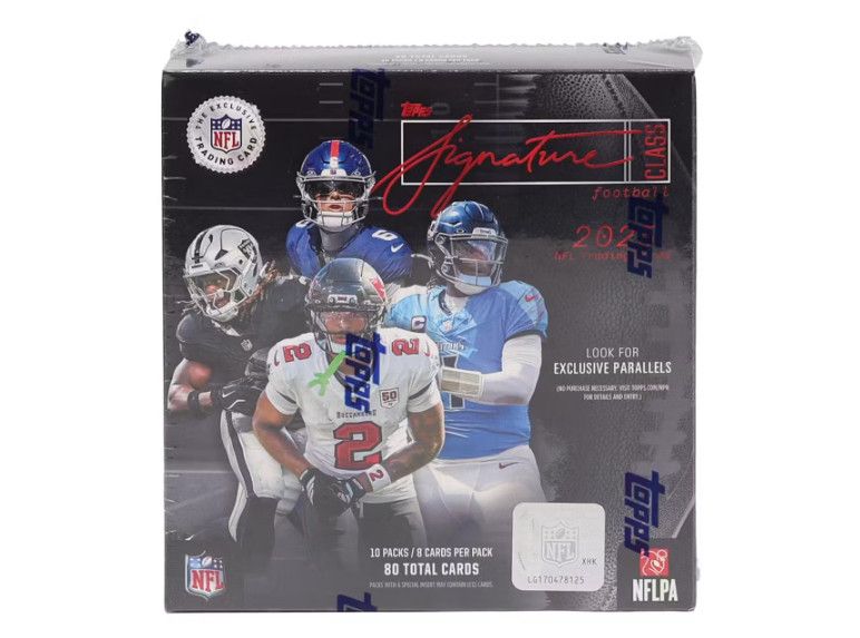 2025 Topps Signature Class Football Mega Box