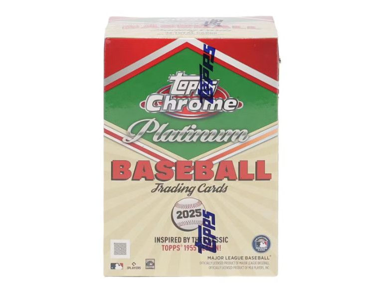 2025 Topps Chrome Platinum Baseball Value Box