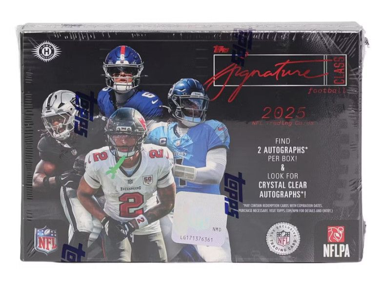 2025 Topps Signature Class Football Hobby Box