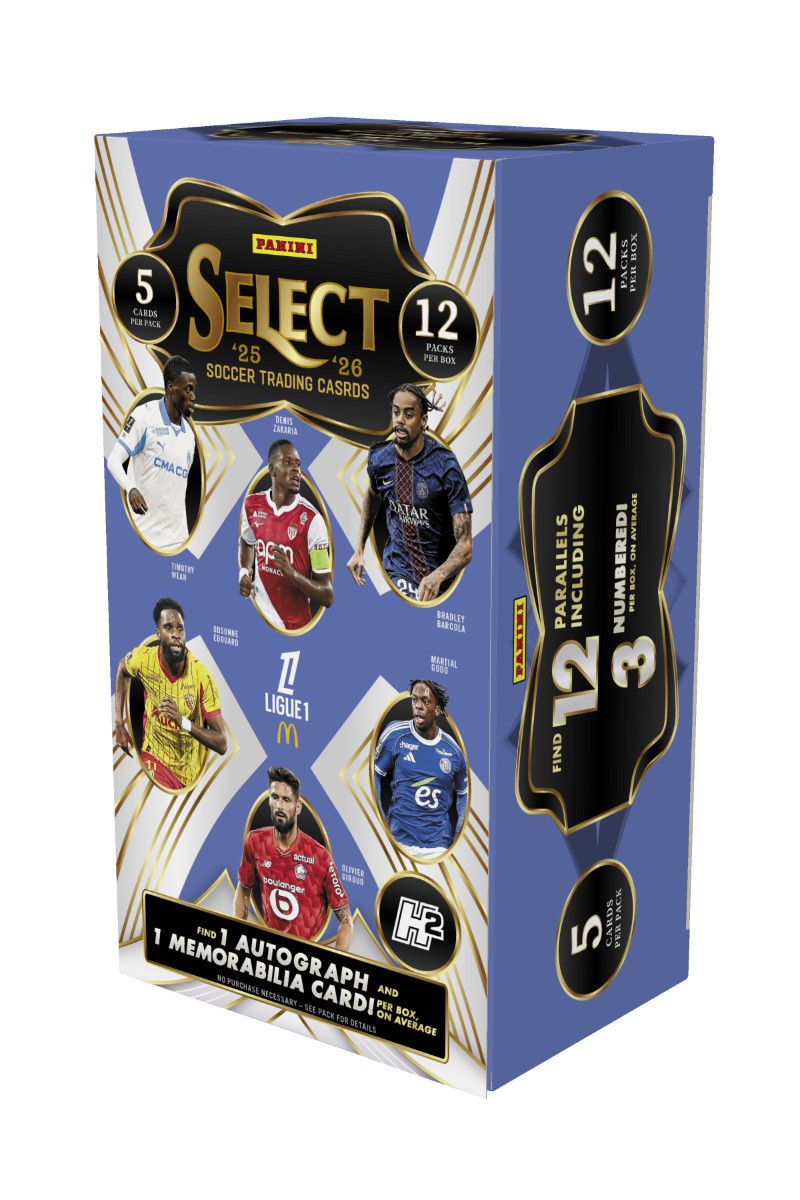 2025-26 Panini Select Ligue Soccer H2 Box
