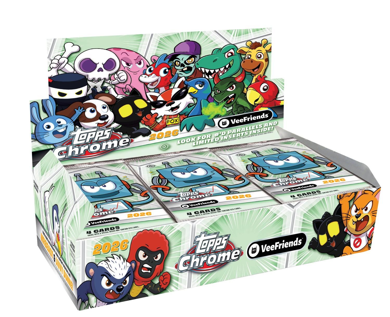 2026 Topps Chrome Veefriends Hobby Box