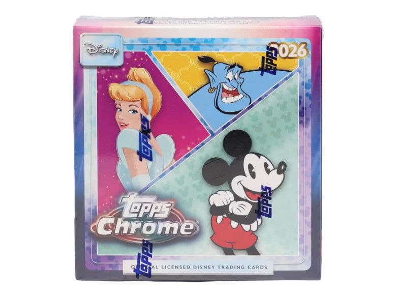 2026 Topps Chrome Disney Mega Box