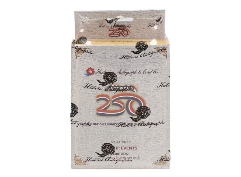 2026 Historic Autographs Americas 250th Events Part 2 Hobby Box