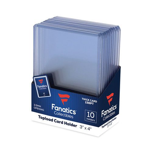 Fanatics 138pt Toploader (10ct)