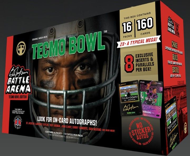 Bo Jackson Battle Arena Tecmo Bowl Edition Double Mega Box